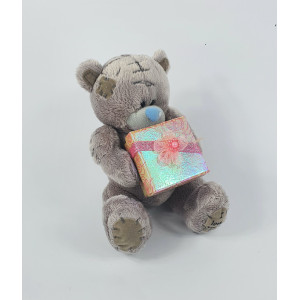 Тедді з квадратною коробкою (14,5см)