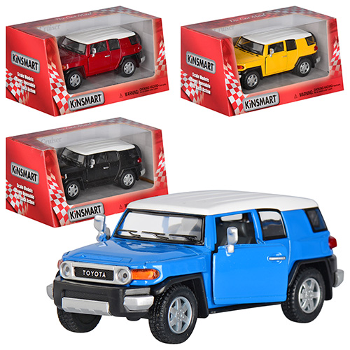 КТ 5343W Toyota FJ Cruiser/12см/інерція/метал кор 16х7х8см