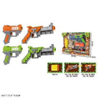 Зброя Пижі 828-3 Minecraft 2в1. Короб.34,5*27*5см