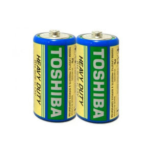 Батарейки TOSHIBA СОЛЬОВІ Бочка СР R-14 спайка 2в1 СИНЯЯ China