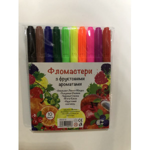 Фломастери 10 кольорів Арома