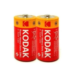 Батарейки Kodak СОЛЬОВІ Бочка LR-20 Спайка 2в1