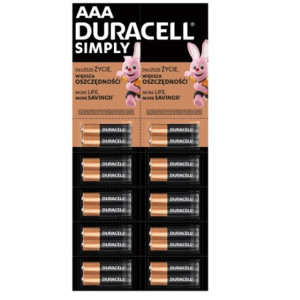 Батарейки Duracell Мініпальчик LR-03 MN 2400 уп1х2шт відривна (плакат 2х10)