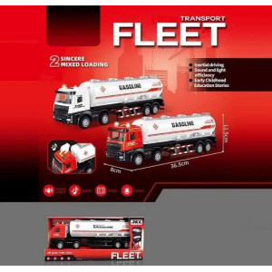 Машина Муз 2521 Автоцистерна 36,5см, світло, звук кор-ка 38.5х9.5х16см
