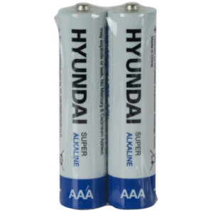 Батарейки Hyundai ALKALINE Мініпальчик LR-03 спайка 2в1