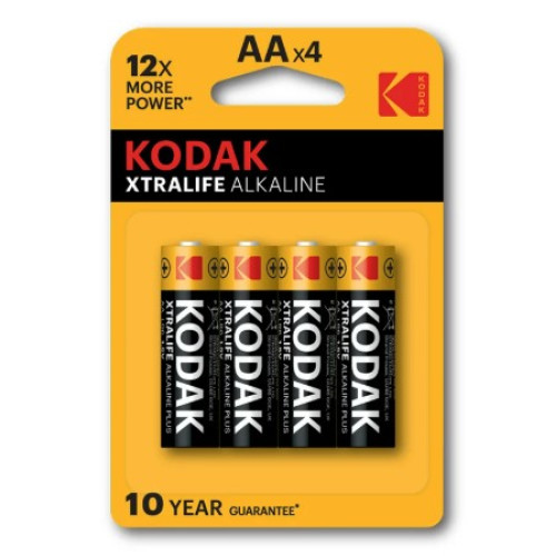 Батарейки Kodak ALKALINE Мініпальчик LR-03 Лист 4в1