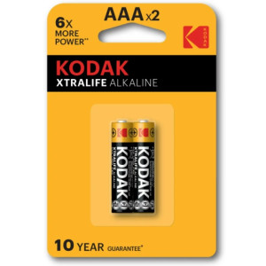 Батарейки Kodak ALKALINE Мініпальчик LR-03 Лист 2в1