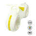Біговел  White 0020-GS Yellow/Жовтий/обід ПЛАСТИК 82х39х10.5см/Світло LED 7кольор 4 режими/Bluetooth