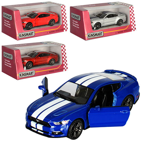 КТ 5386WF Ford Mustang GT 12см/інерція/метал кор-ка 16х7х8см