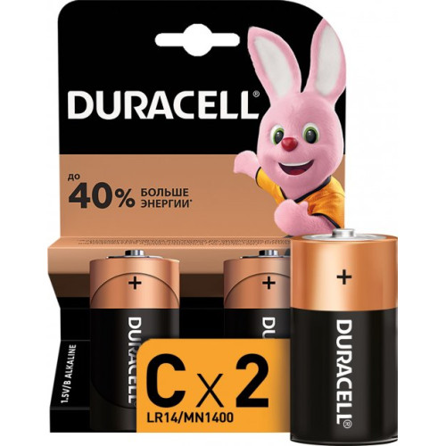 Батарейки Duracell Бочка СР LR-14 Лист 2в1