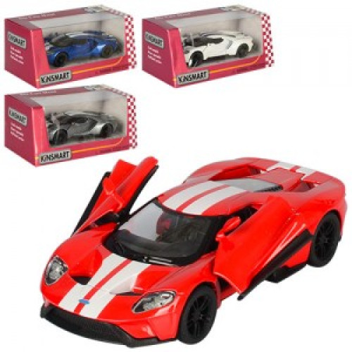 КТ 5391WF Ford GT, 2017/12см/інерція/метал кор-ка 16х7х8см