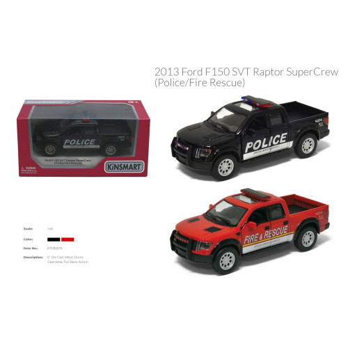КТ 5365W FORD F-150 Raptor 12см/інерція/метал кор-ка 16х7х8см