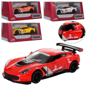 КТ 5397W Chevrolet Corvette C-7.R 12см/інерція/метал кор-ка 16х7х8см