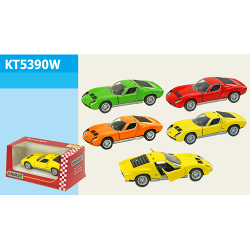 КТ 5390W Lamborghini Miura P400 SV /12см/інерція/метал/кор-ка16х7х8см