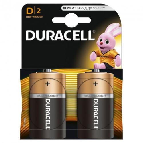 Батарейки Duracell Бочка LR-20 Лист 2в1