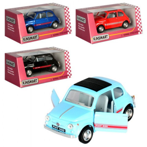 КТ 5004W FIAT 500 інерція 12см/метал кор-ка 16х7х8см