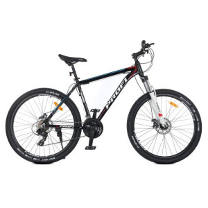 Велосипед РROFI 27.5/G275EVEREST Sport Двоколісний/Чорно-Білий/рама Алюміній "19"/Shimano 21-SP